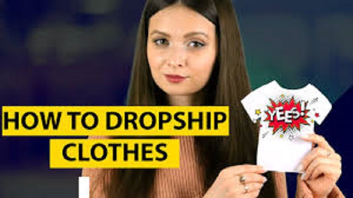 how to dropship clothes